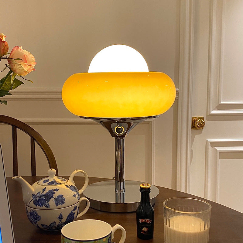 Egg Tart Inspired Table Lamp