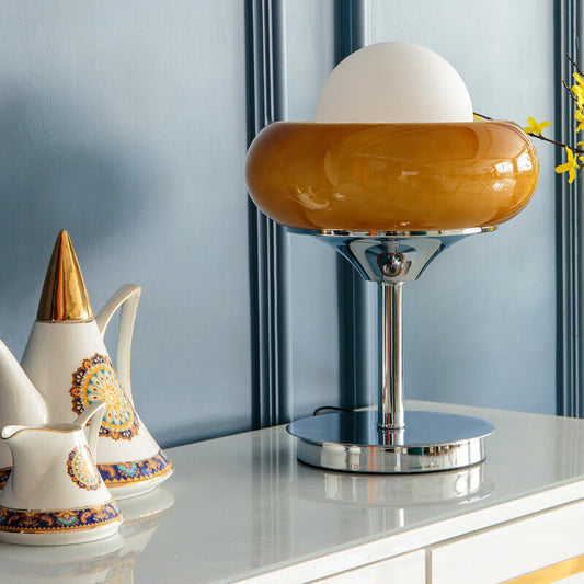 Egg Tart Inspired Table Lamp